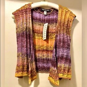 NWT Urban Outfitters Jenette Tie-Front Sweater - M